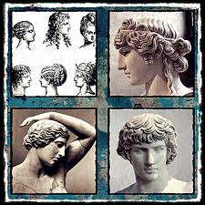 Estos erán algunos de los peinados que realizaban las griegas, antgüamente.